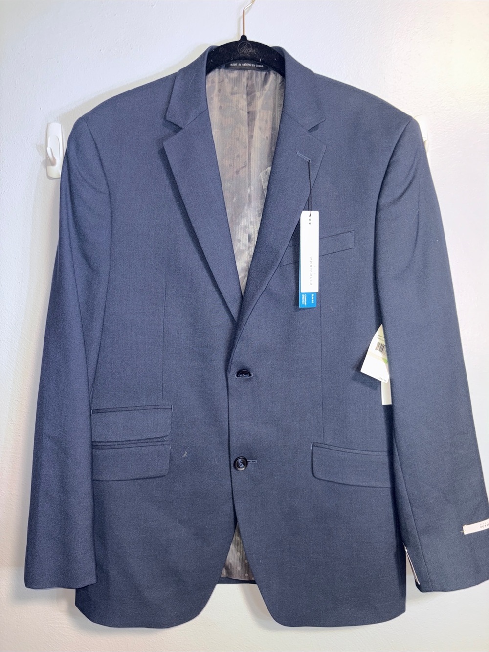 PERRY ELLIS Portfolio navy suit jacket